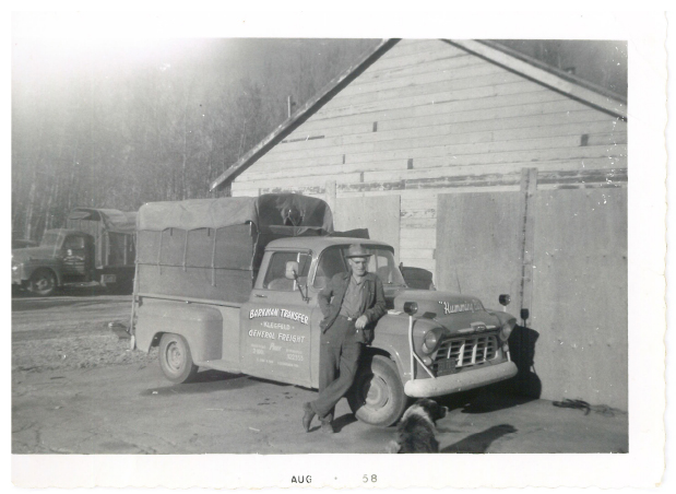 Guy Beside a Truck