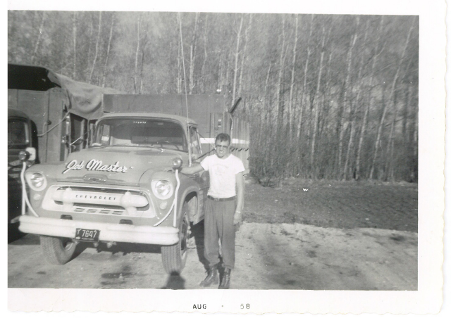 Guy Beside a Truck