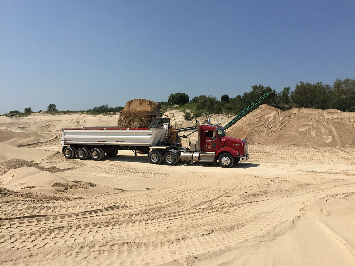Truck Sand Pit